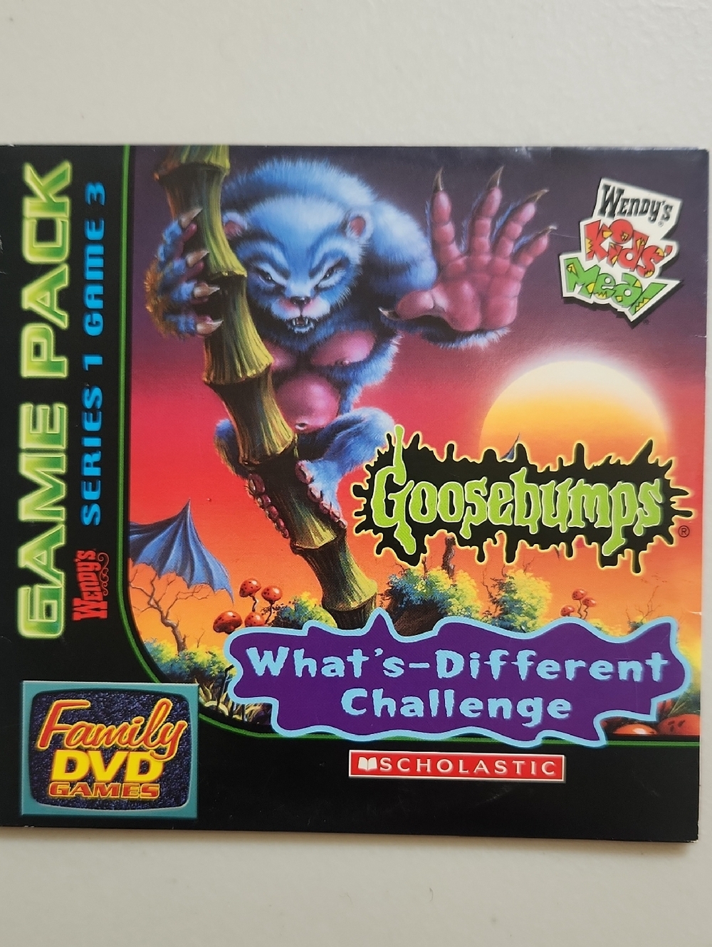 Scholastic Goosebumps What's-Different Challenge 2006